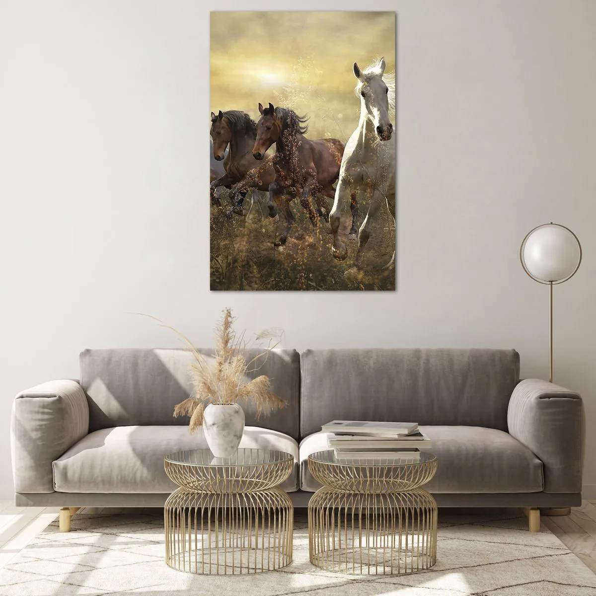 Quadro em vidro - Viva a liberdade! - 80x120 cm