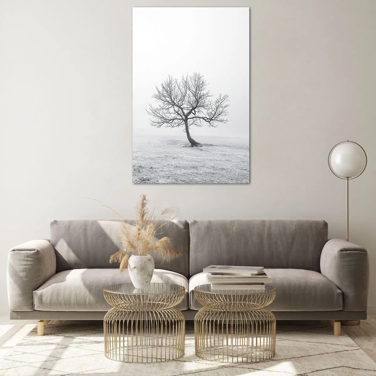 Tablou pe sticlă - Împotriva neantului - 80x120 cm