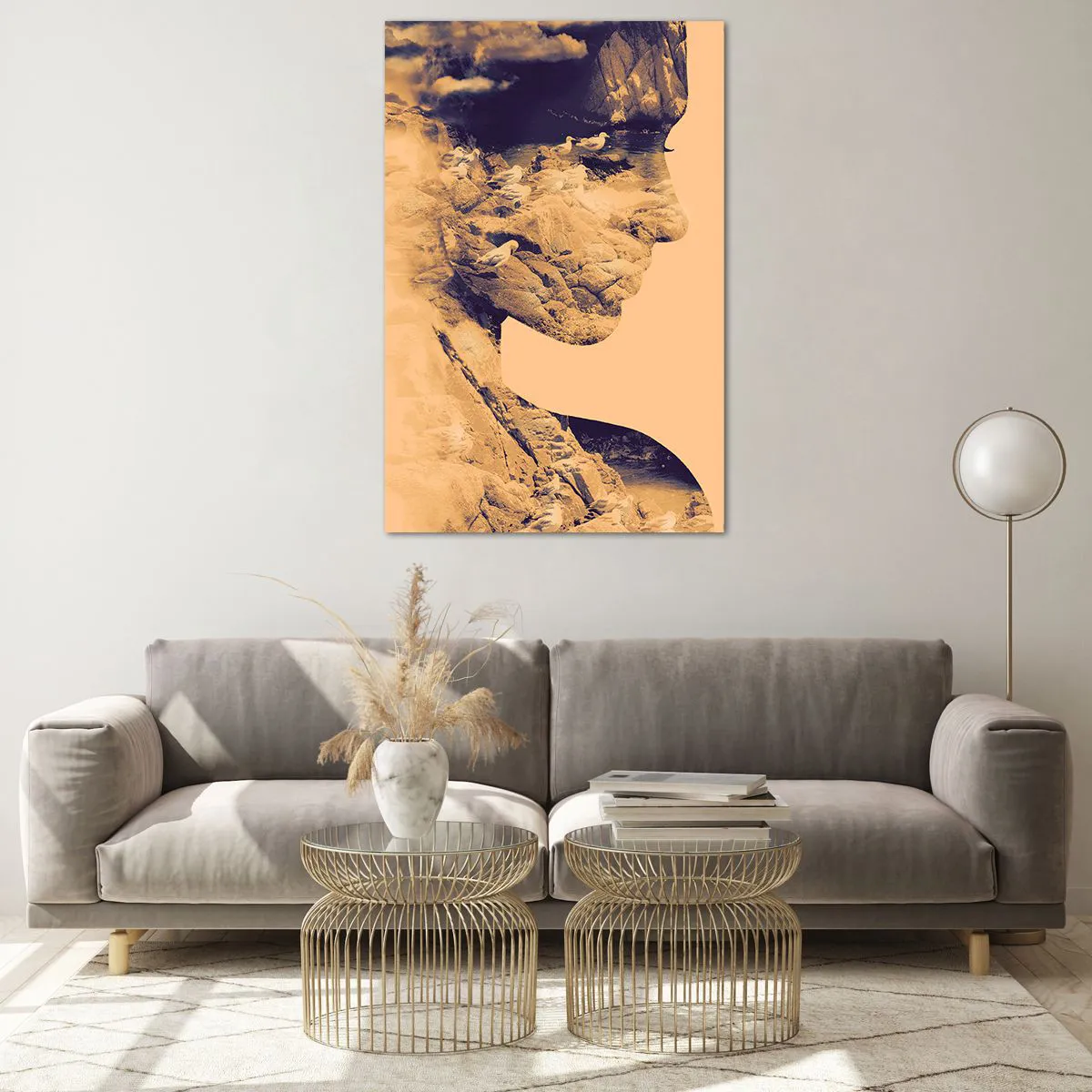 Üveg kép - Természetes szépség - 80x120 cm