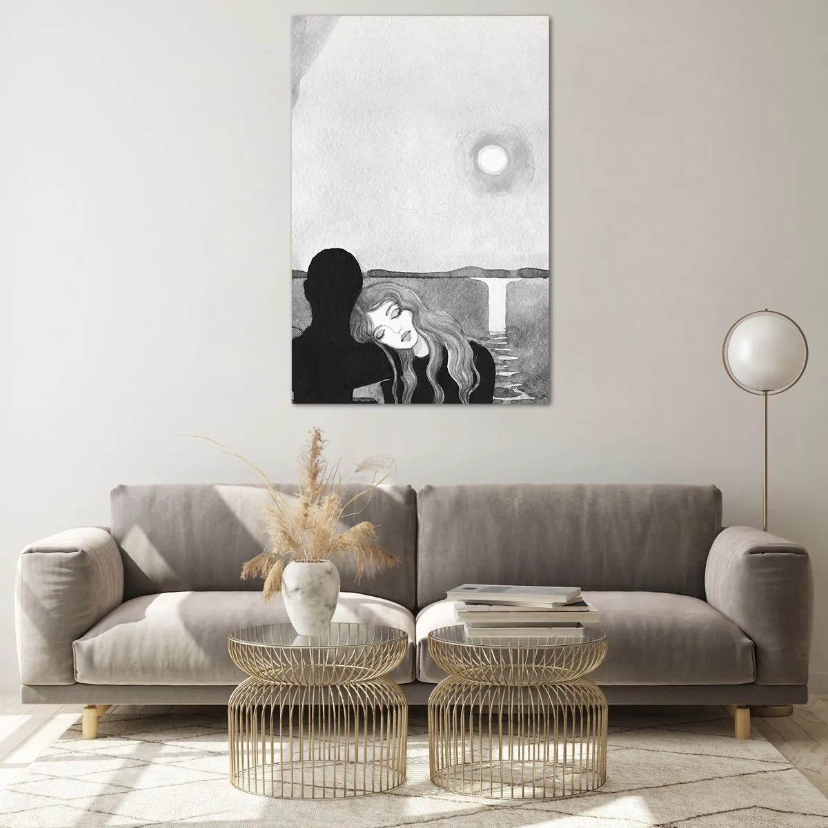 Tablou pe sticlă - Întotdeauna un mister - 80x120 cm