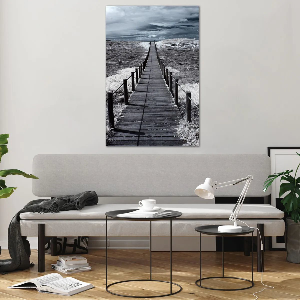 Glass picture - To the Shore - 80x120 cm