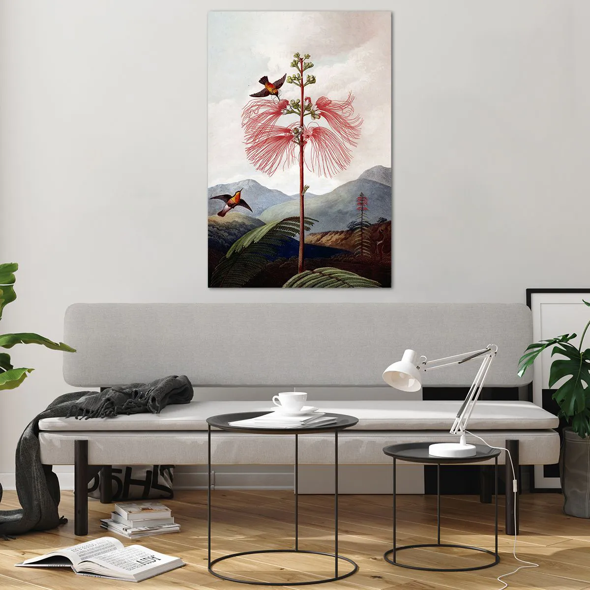 Glass picture - In a Tropical Paradise - 80x120 cm