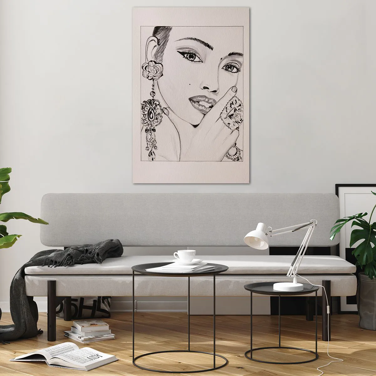 Obraz na skle - Nejkrásnější klenot - 80x120 cm