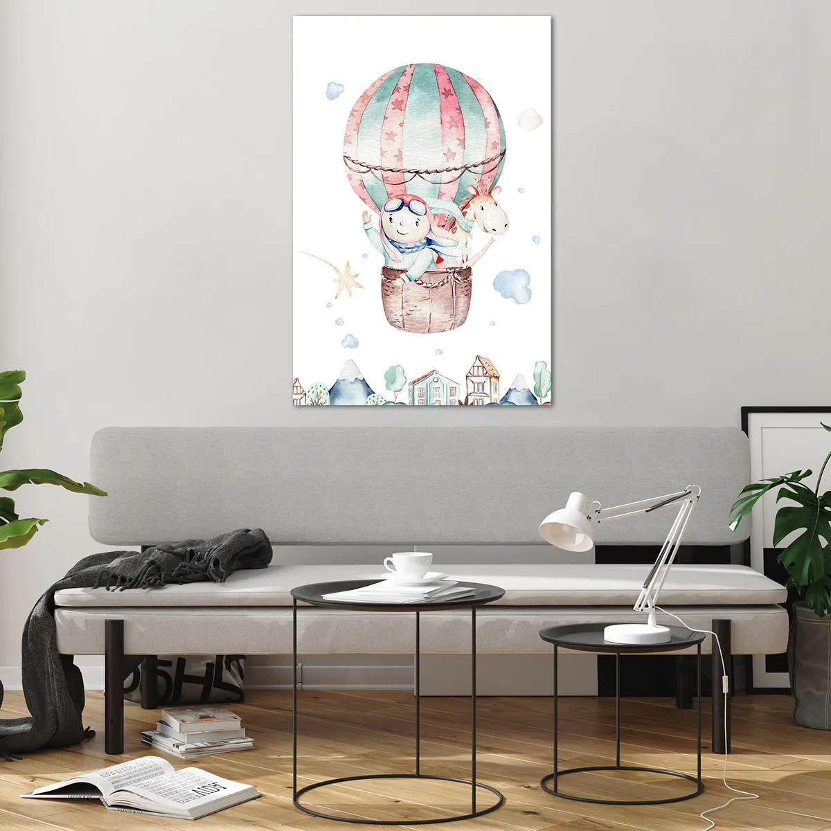 Cuadro sobre vidrio - Impresiones sobre Vidrio - Volveremos pronto - 80x120 cm