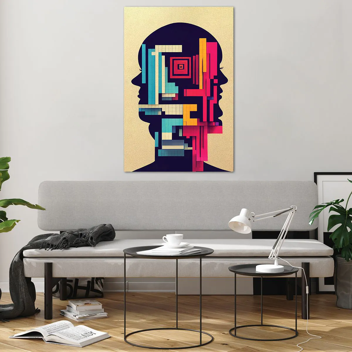 Glass picture - New Ties - 80x120 cm