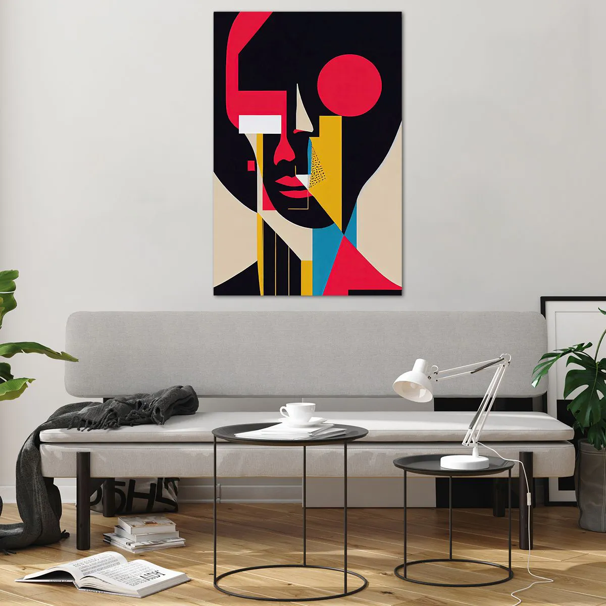 Glass picture - Her Interior World - 80x120 cm