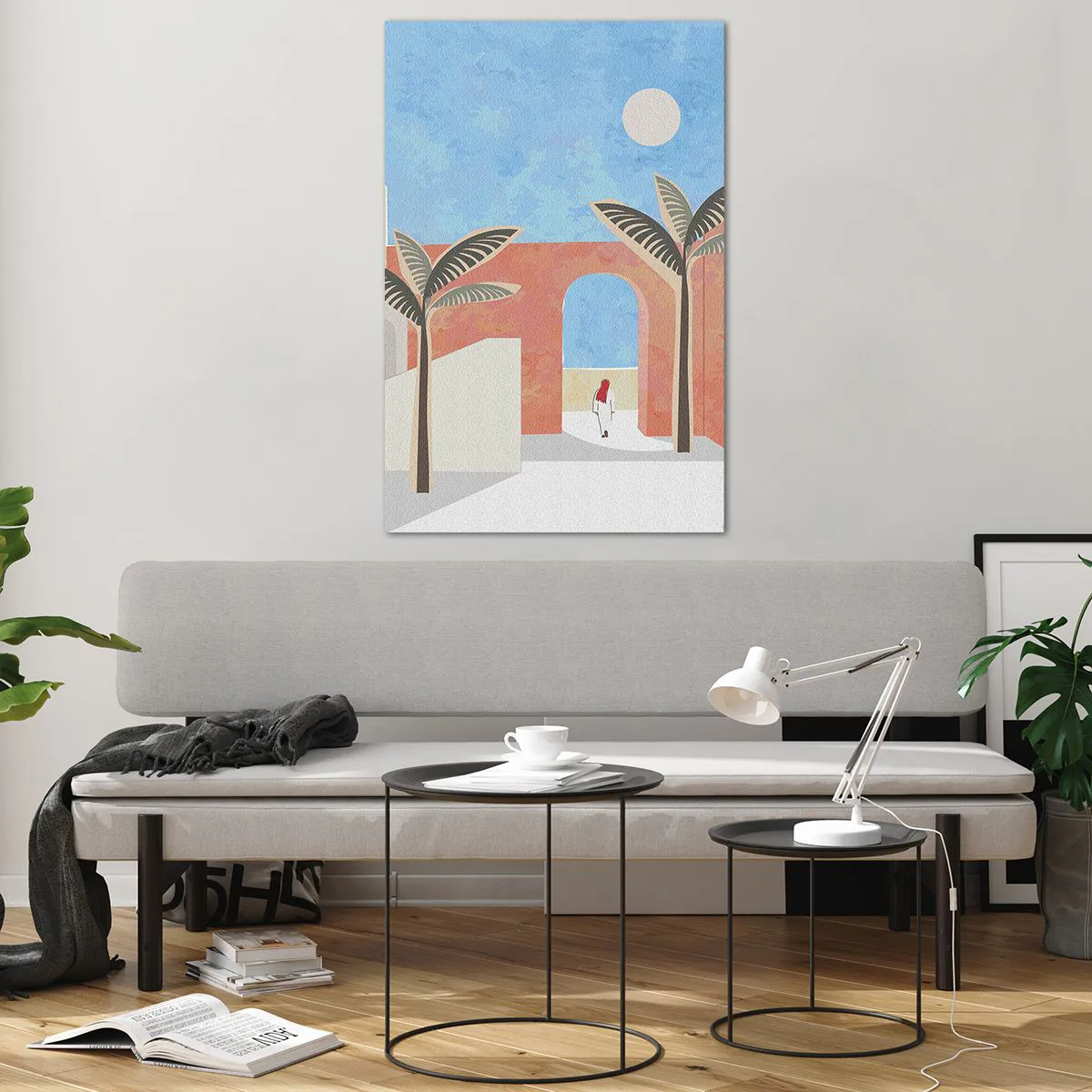 Glass picture - Arabic Day - 80x120 cm