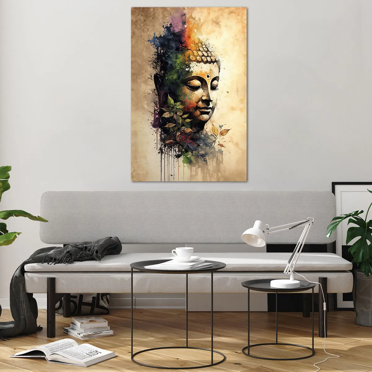 Impression sur verre - Image sur verre - Namasté ! - 80x120 cm