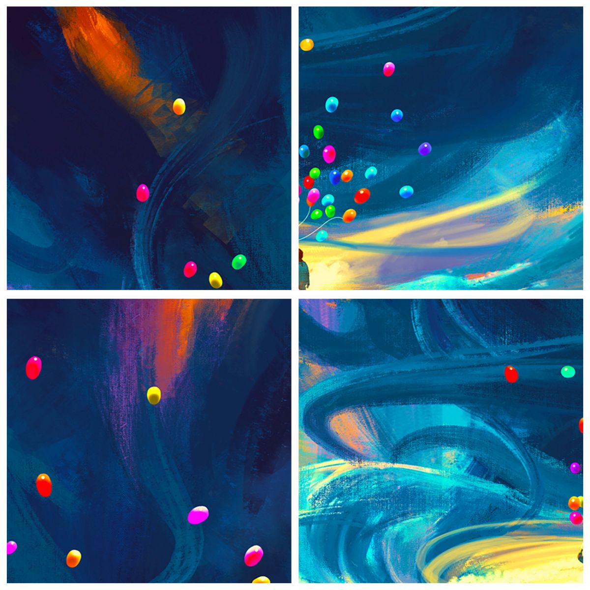 Grand Tableau Impression Sur Verre 125x70 Cm, Art Abstrait Moderne, Déco Murale Noire