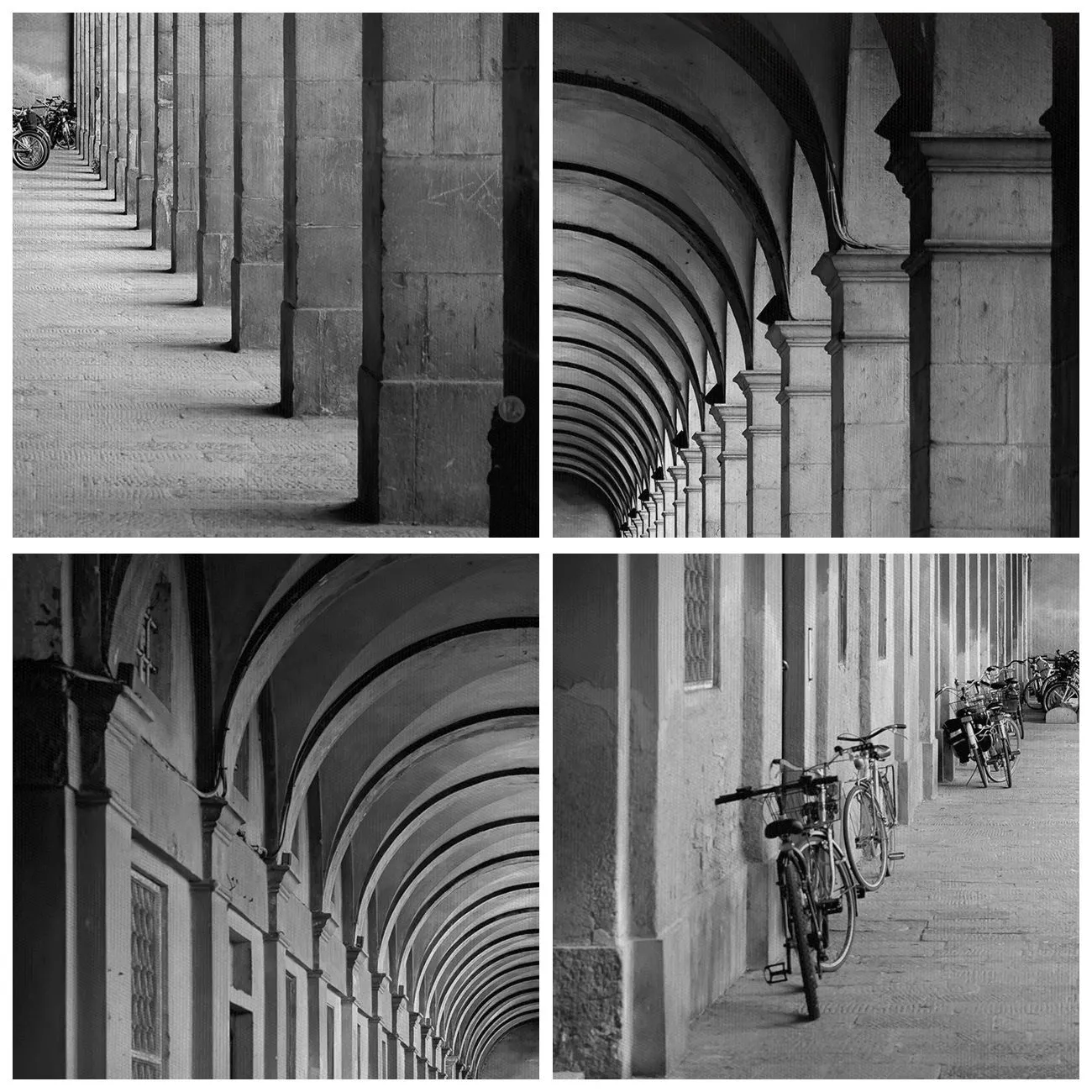 Impression sur verre - Image sur verre - Sous les arcades - 80x120 cm