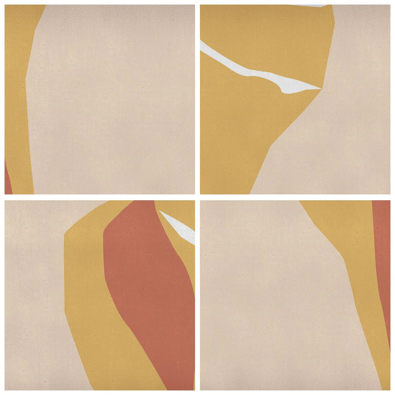 Obraz na skle - Organická abstrakce – růst - 50x70 cm