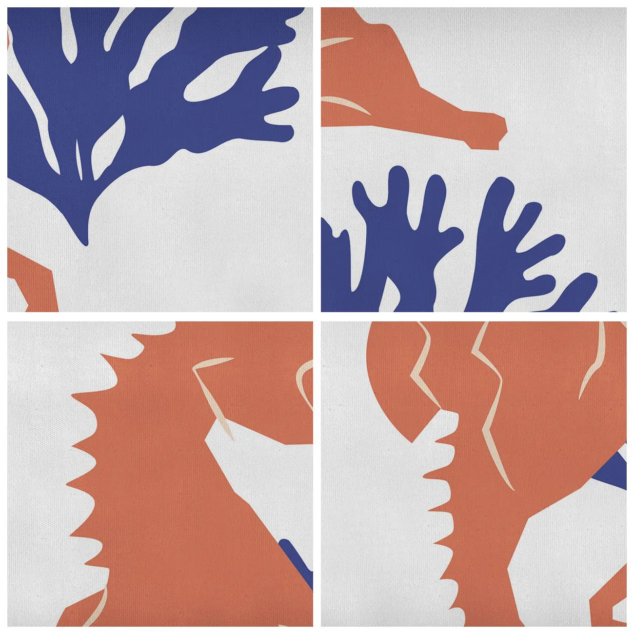 Obraz na szkle - Minimalistyczna ilustracja konika morskiego z koralowcem na jasnym tle - 80x120cm - Na podwodnej łące - Nowoczesna dekoracja ścienna do salonu i sypialni ARTTOR