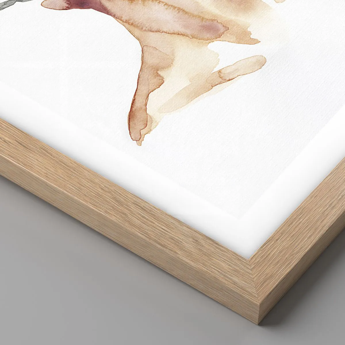 Plakat w ramie jasny dąb - Poczuć puls tropików - 40x50 cm