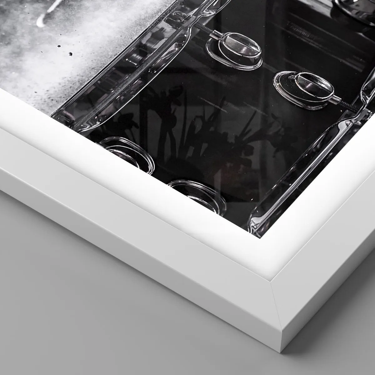 Poster in white frmae - Pulse of Music - 40x50 cm