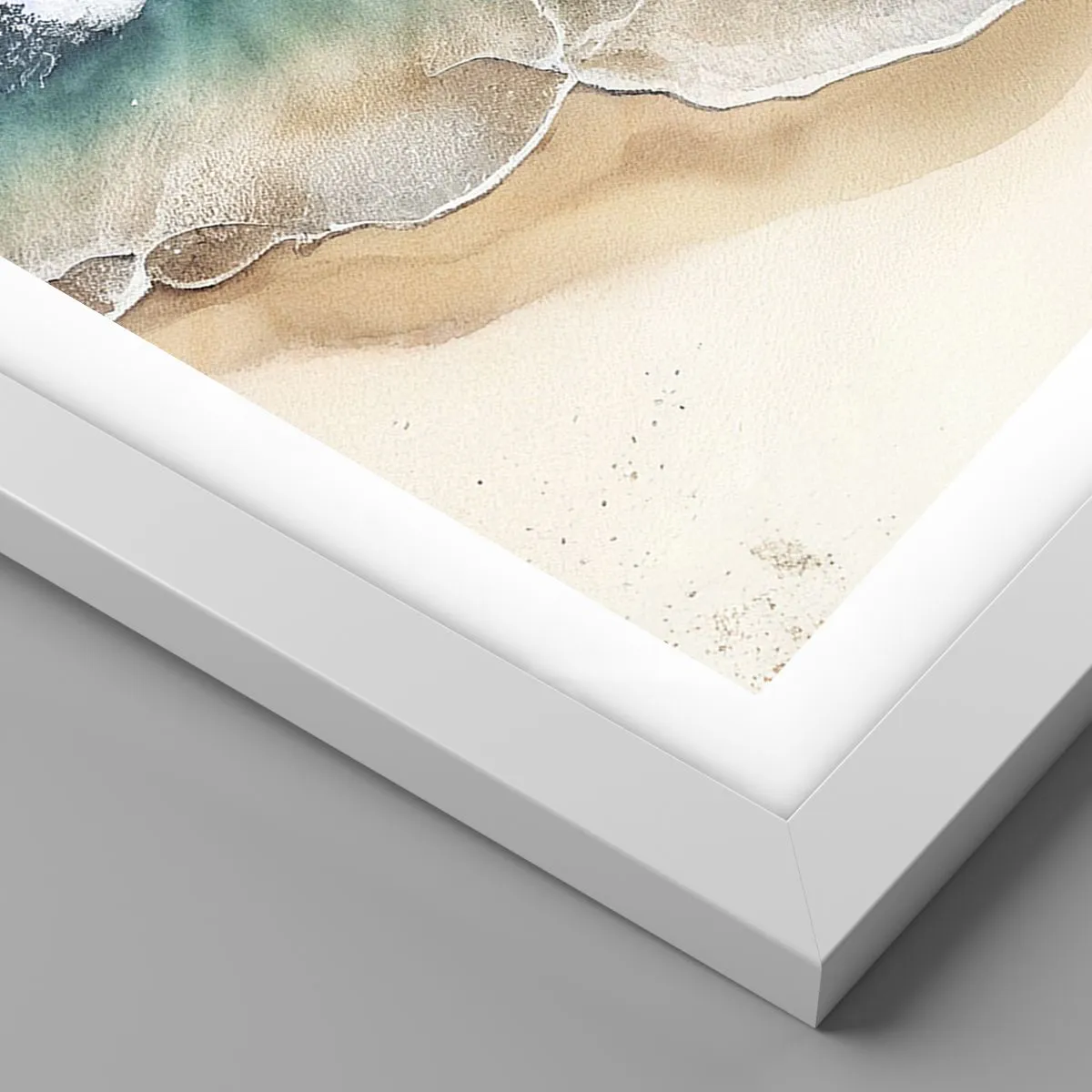 Affisch i vit ram - Ett evigt möte - 70x100 cm