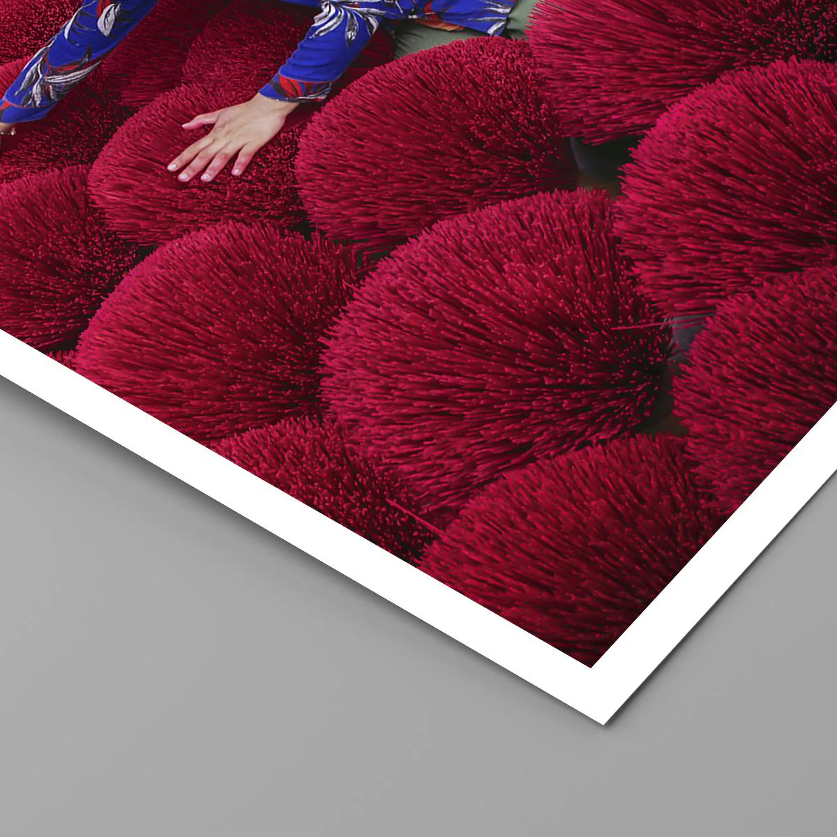 Plakat - I en rismark - 30x40 cm