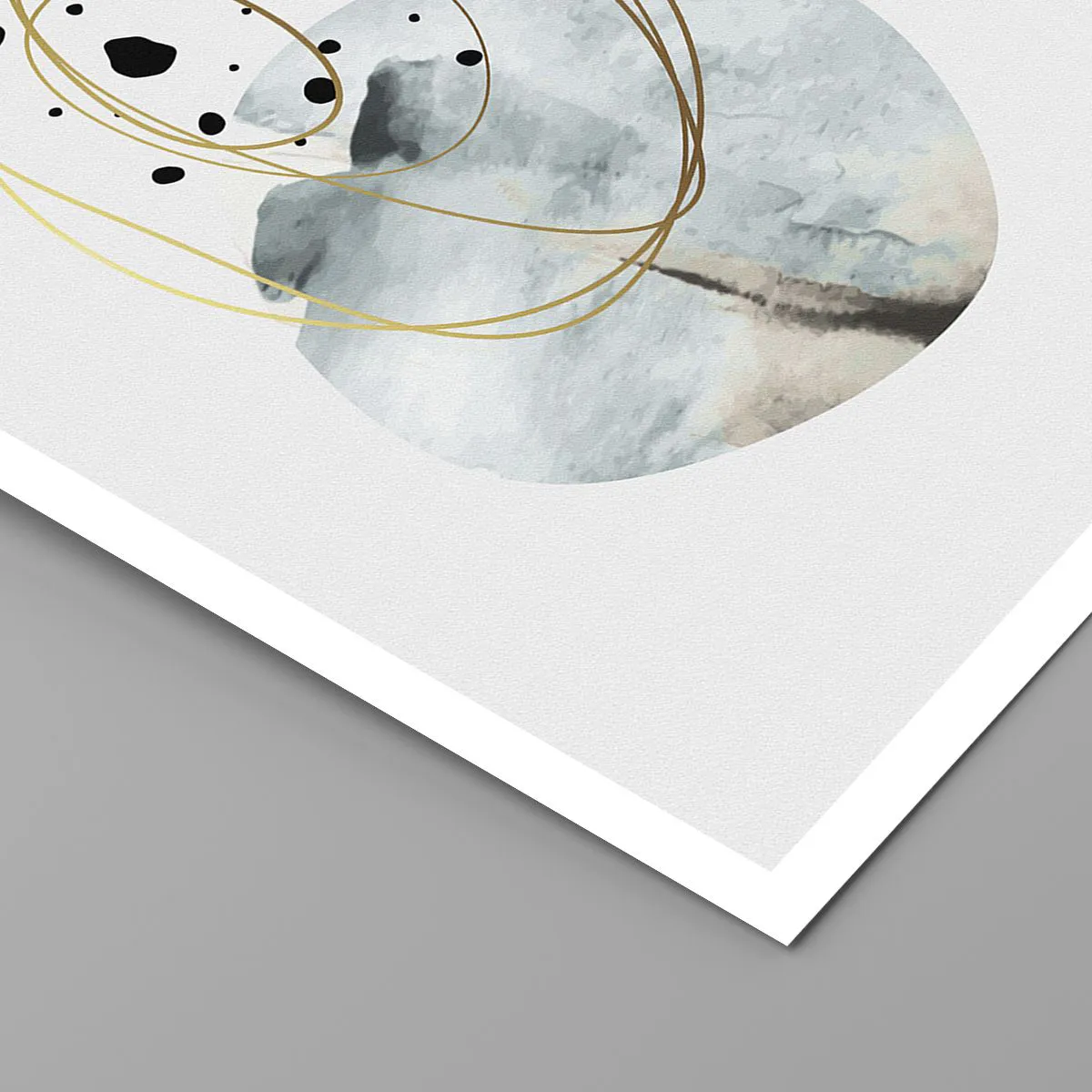 Poster - Vom Weltraum umarmt - 40x50 cm