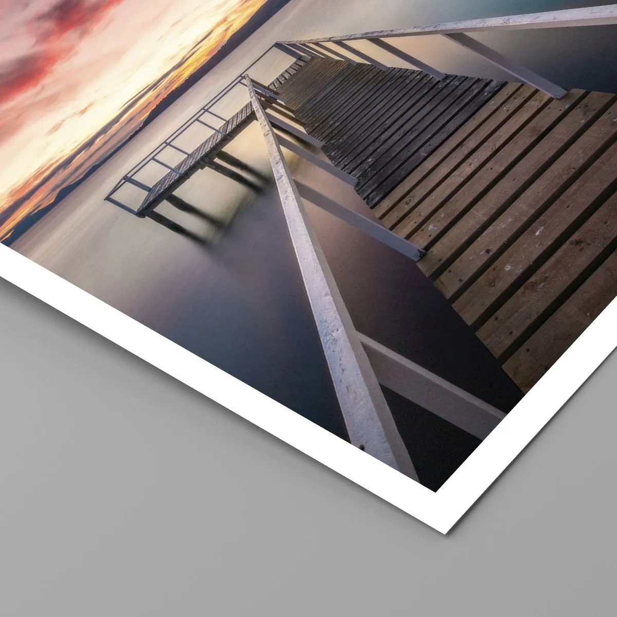 Poszter - Az este szelíd lángja - 50x40 cm