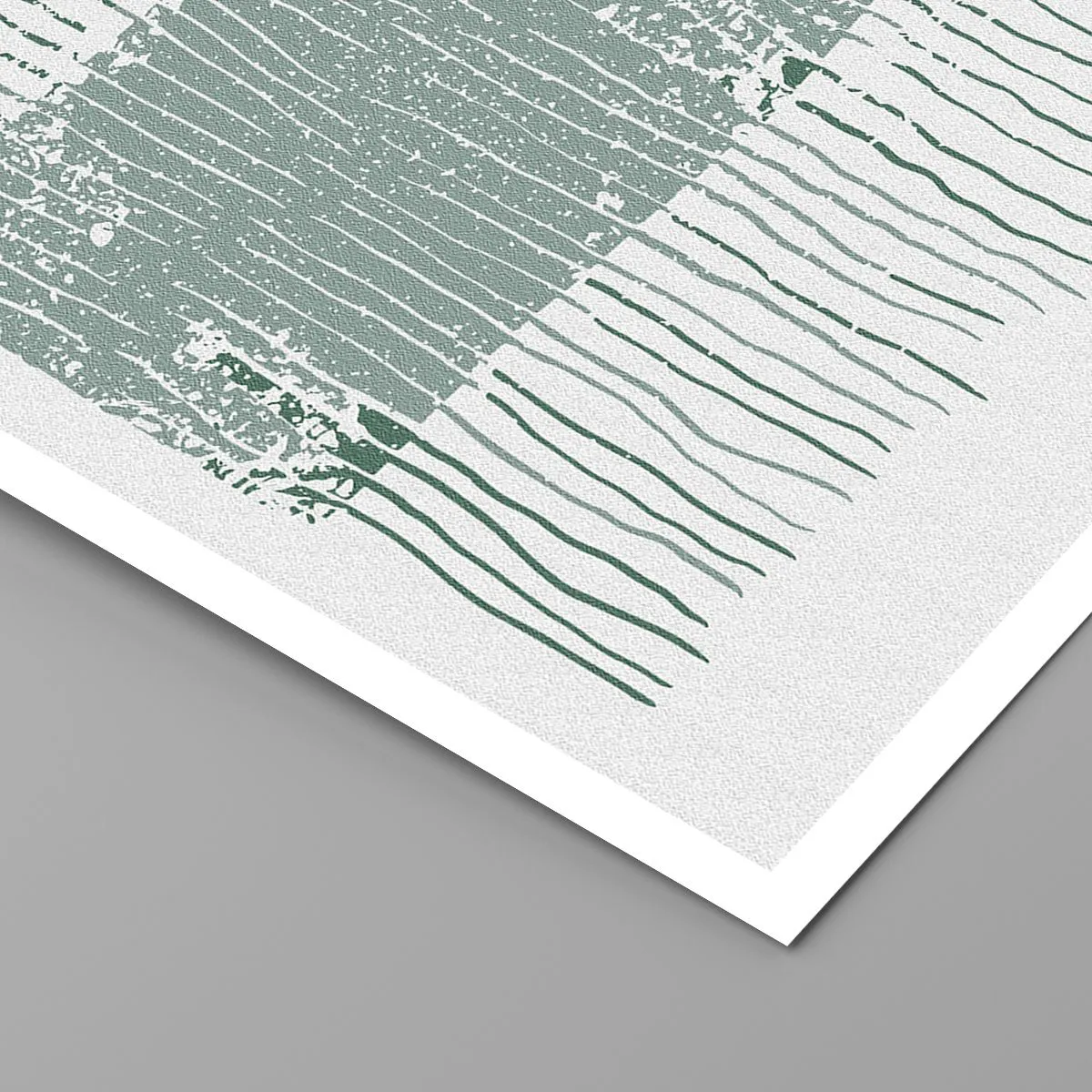 Plakat - Abstrakcja morska - 60x60 cm