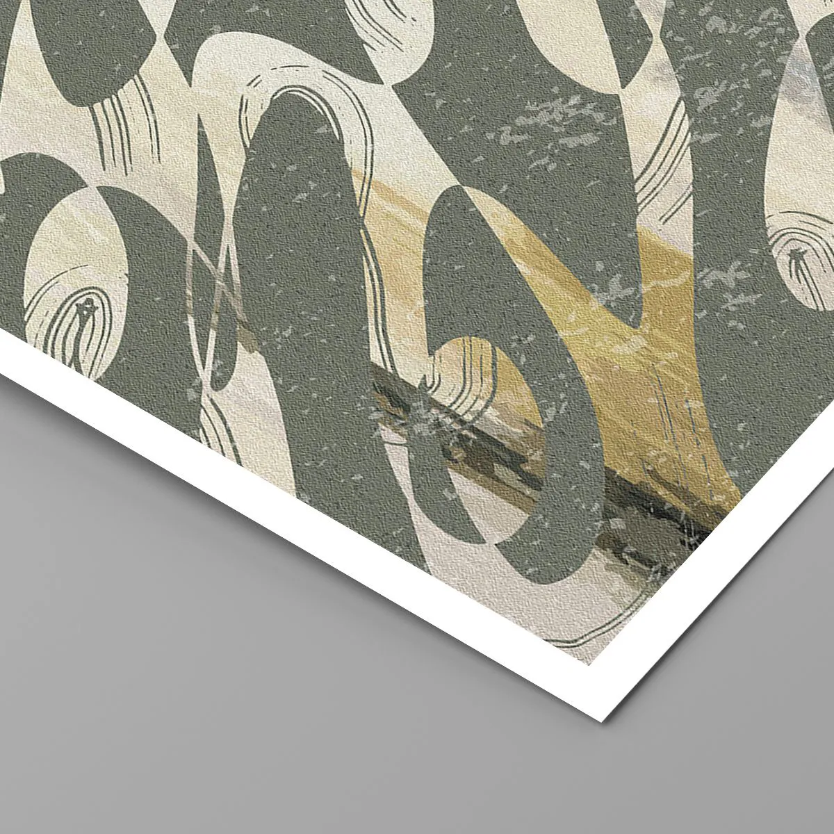 Poster - Ritmische abstractie - 70x100 cm