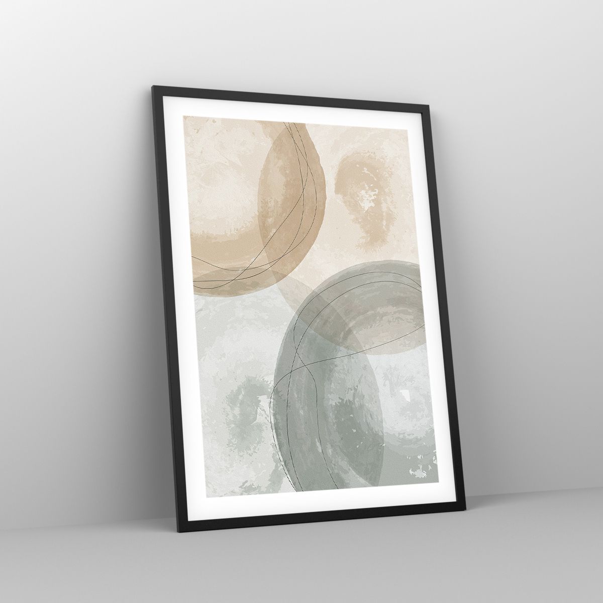 Poster in cornice nera 50x70 cm - Attimo magico - Arttor