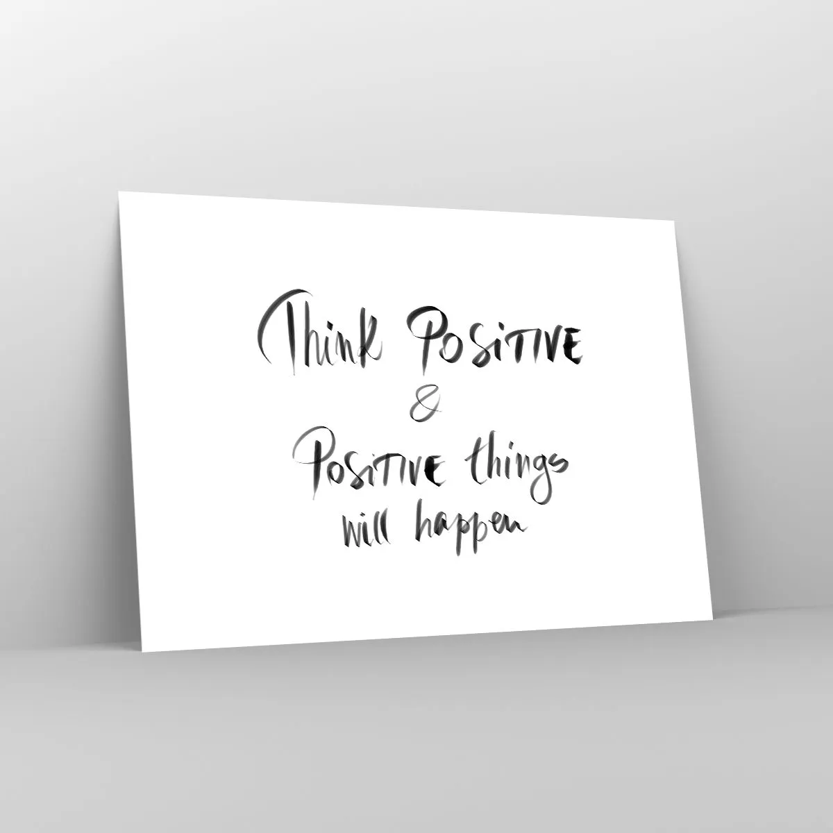 Plakat - Inspirujący napis w czerni na białym tle - 100x70cm - Jak żyć? - Nowoczesna dekoracja ścienna do salonu i sypialni ARTTOR