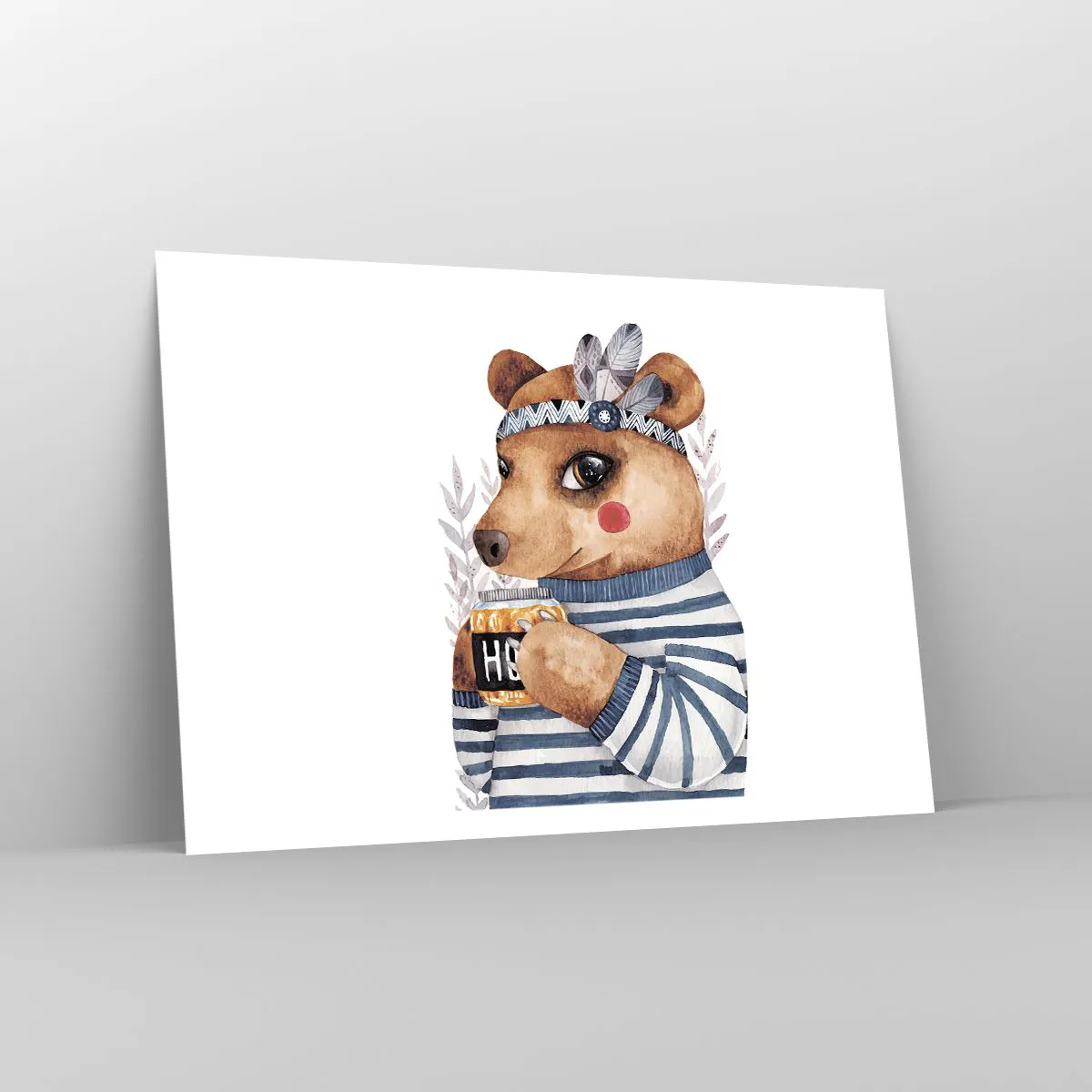 Plakát - Sladký medvídek - 100x70 cm