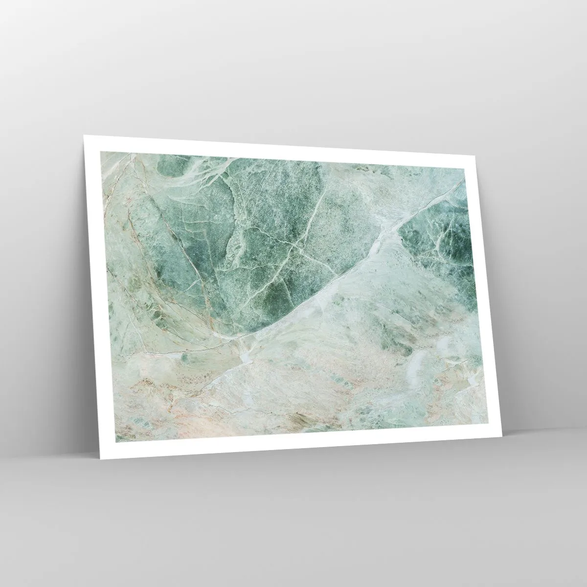 Plakat - Den ædle kølighed af sten - 100x70 cm