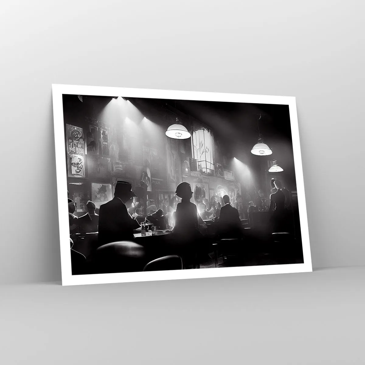 Plakat - I en jazzet stemning - 100x70 cm