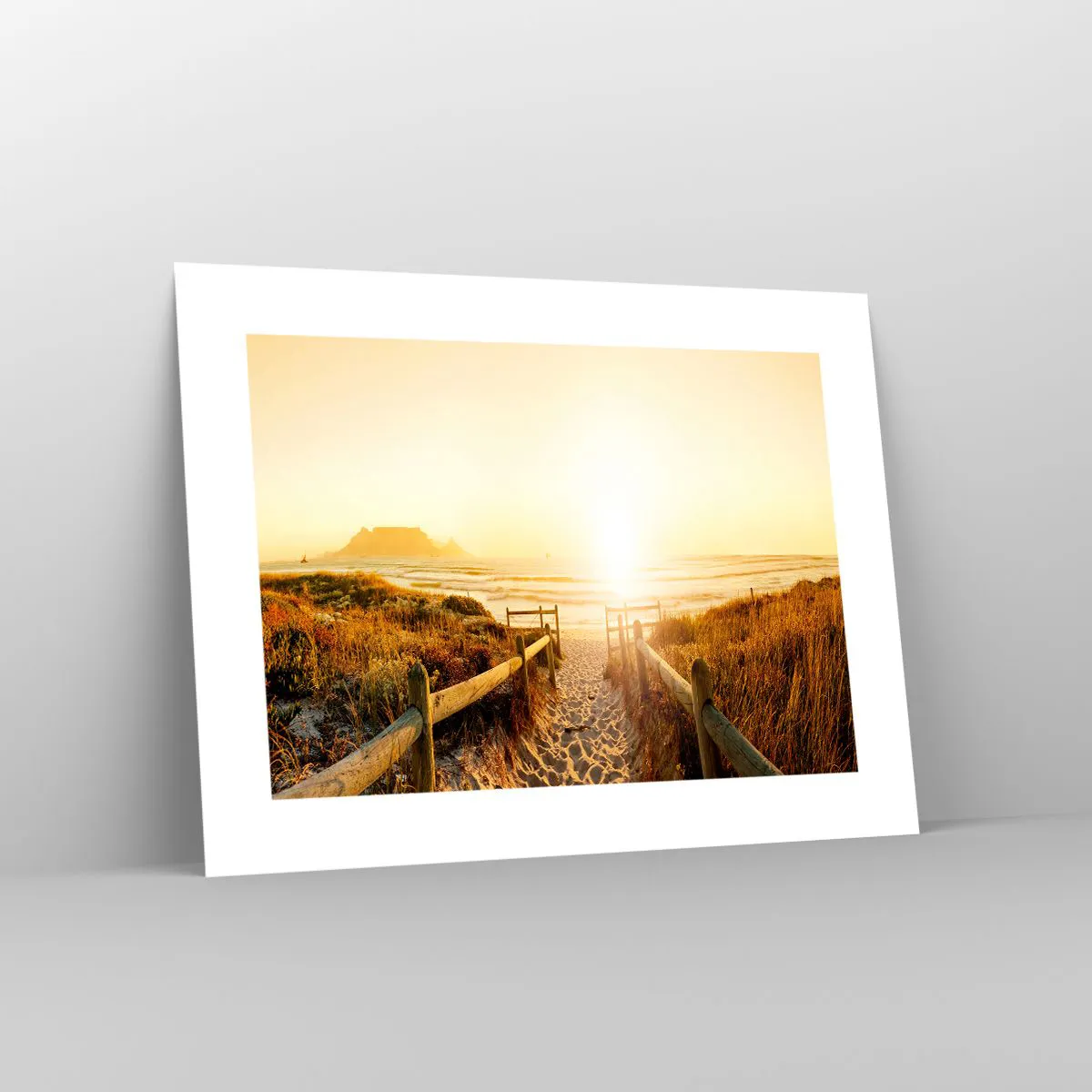 Plakat - Over klitten, mod solen - 40x30 cm