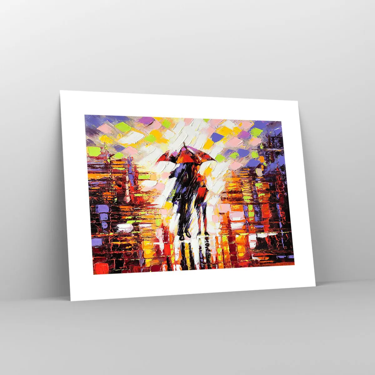 Poszter - Együtt az éjszakában és az esőben - 40x30 cm