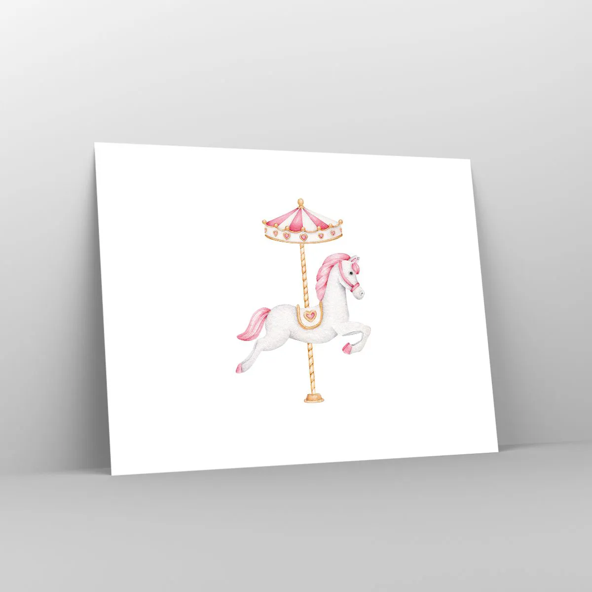 Plagát - Vyrazil z kopýtka - 40x30 cm