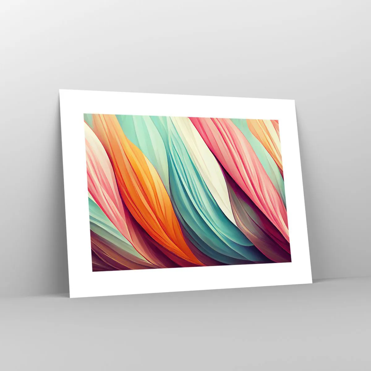 Poster - Regenbogengewebe - 40x30 cm