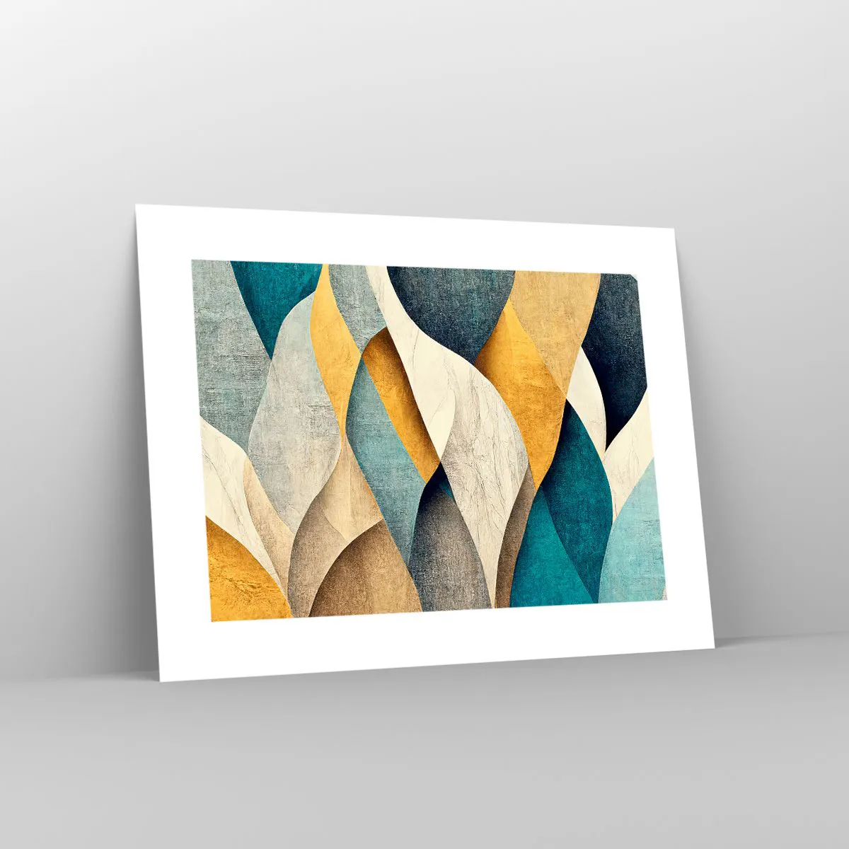 Affiche - Poster - Rythme et vague - 40x30 cm