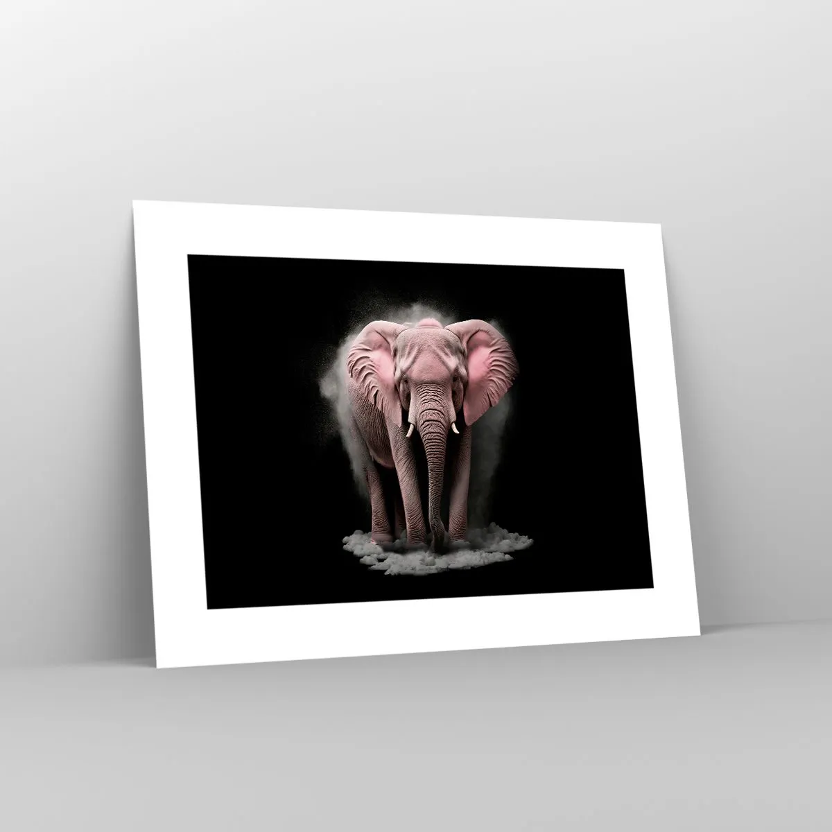 Poster - Non pensare all'elefante rosa! - 40x30 cm