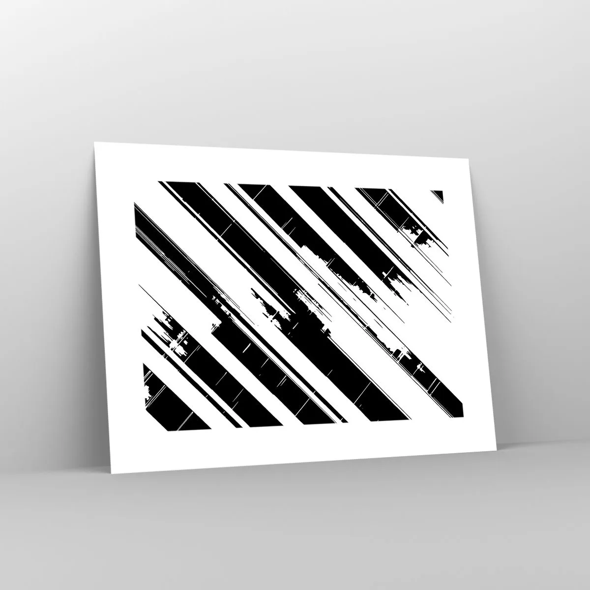 Poster - Een intense en dynamische compositie - 40x30 cm