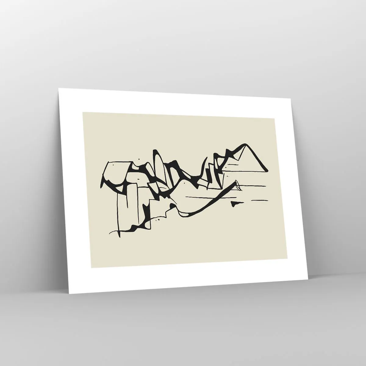 Affiche - Poster - Peut-être un paysage - 40x30 cm