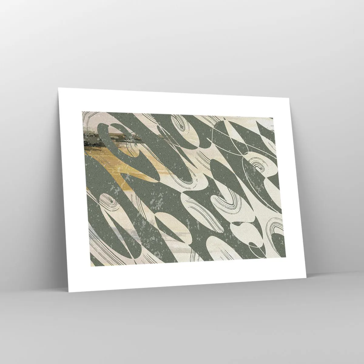 Poster - Ritmische abstractie - 40x30 cm