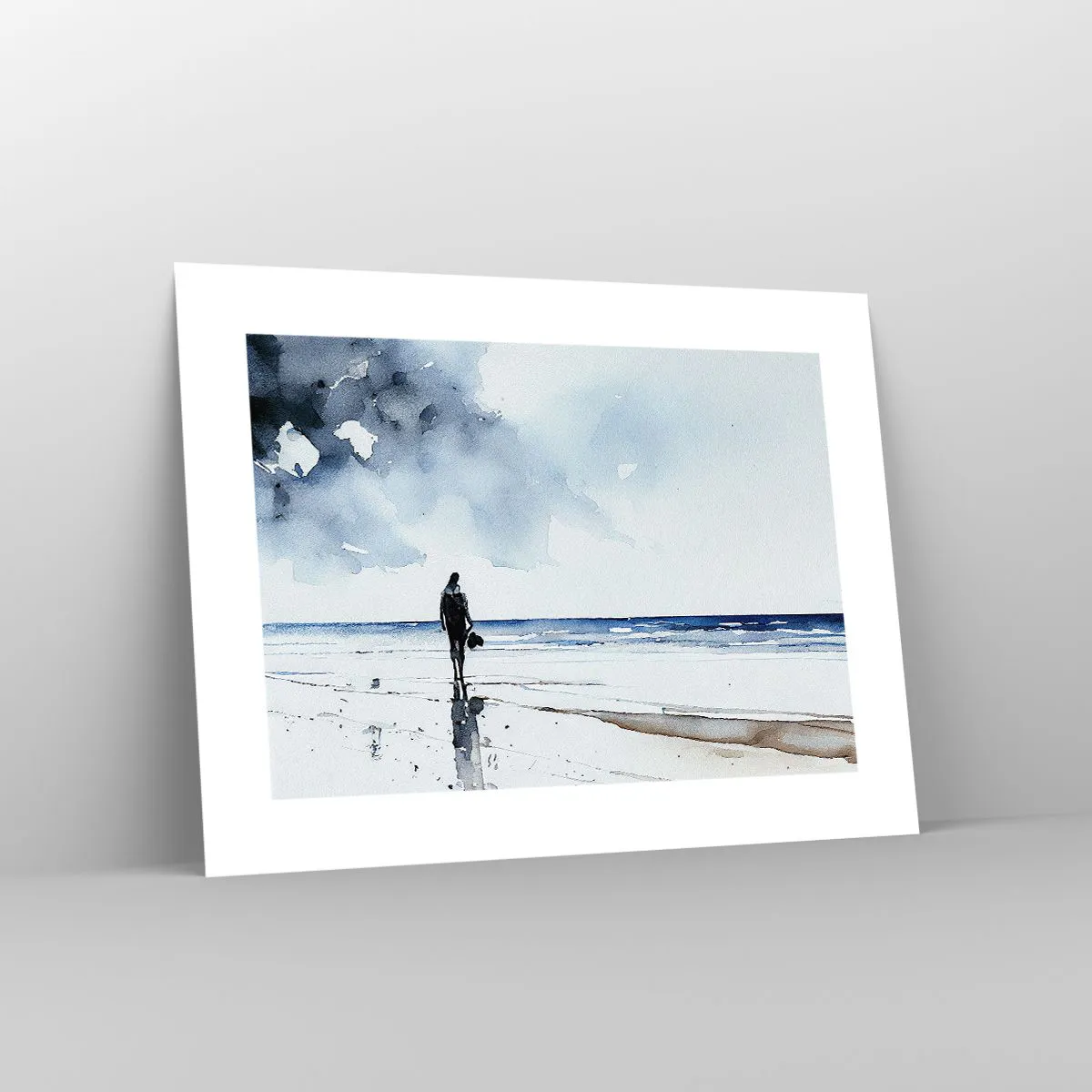 Poster - Gespräch mit dem Meer - 40x30 cm