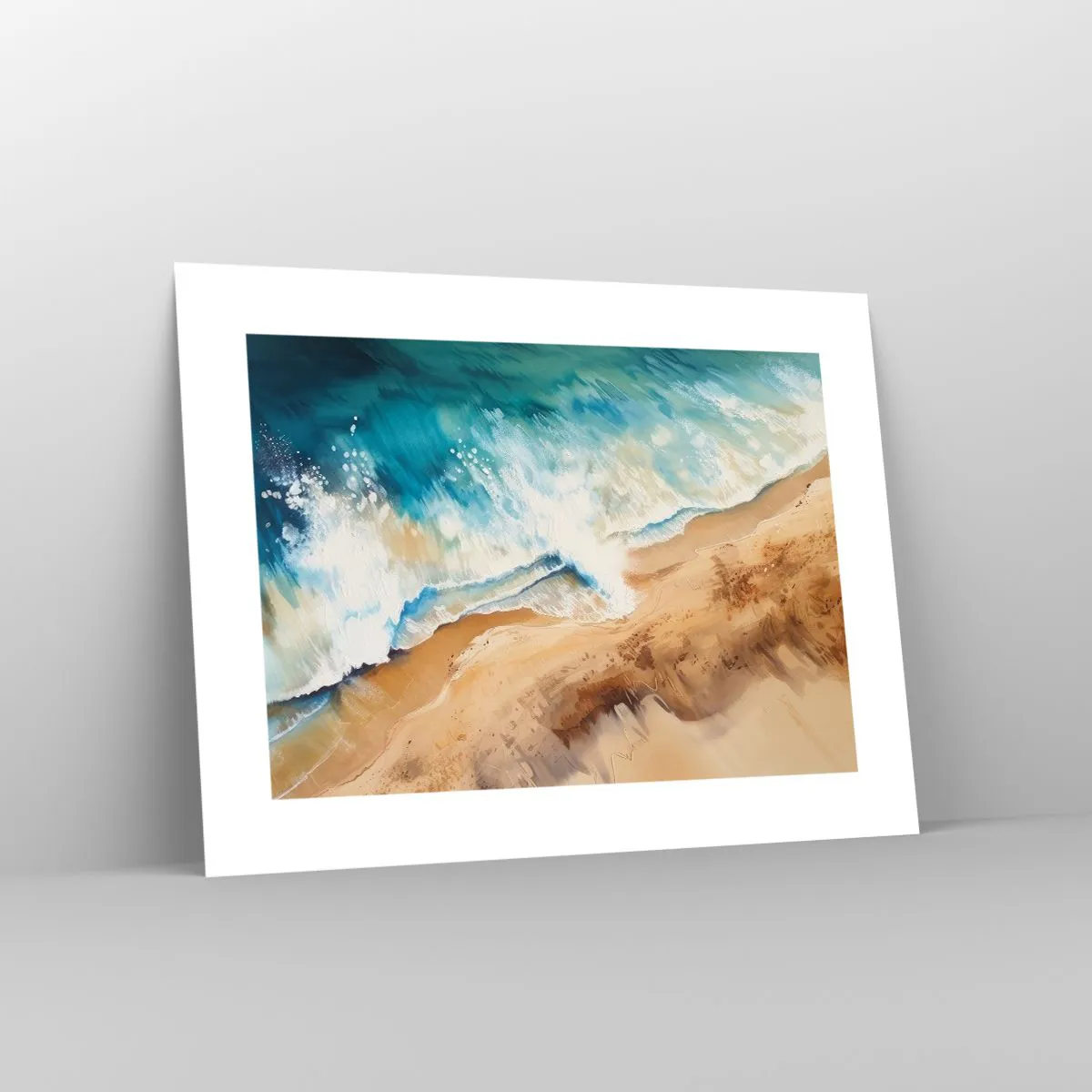 Póster - Olas recurrentes - 40x30 cm