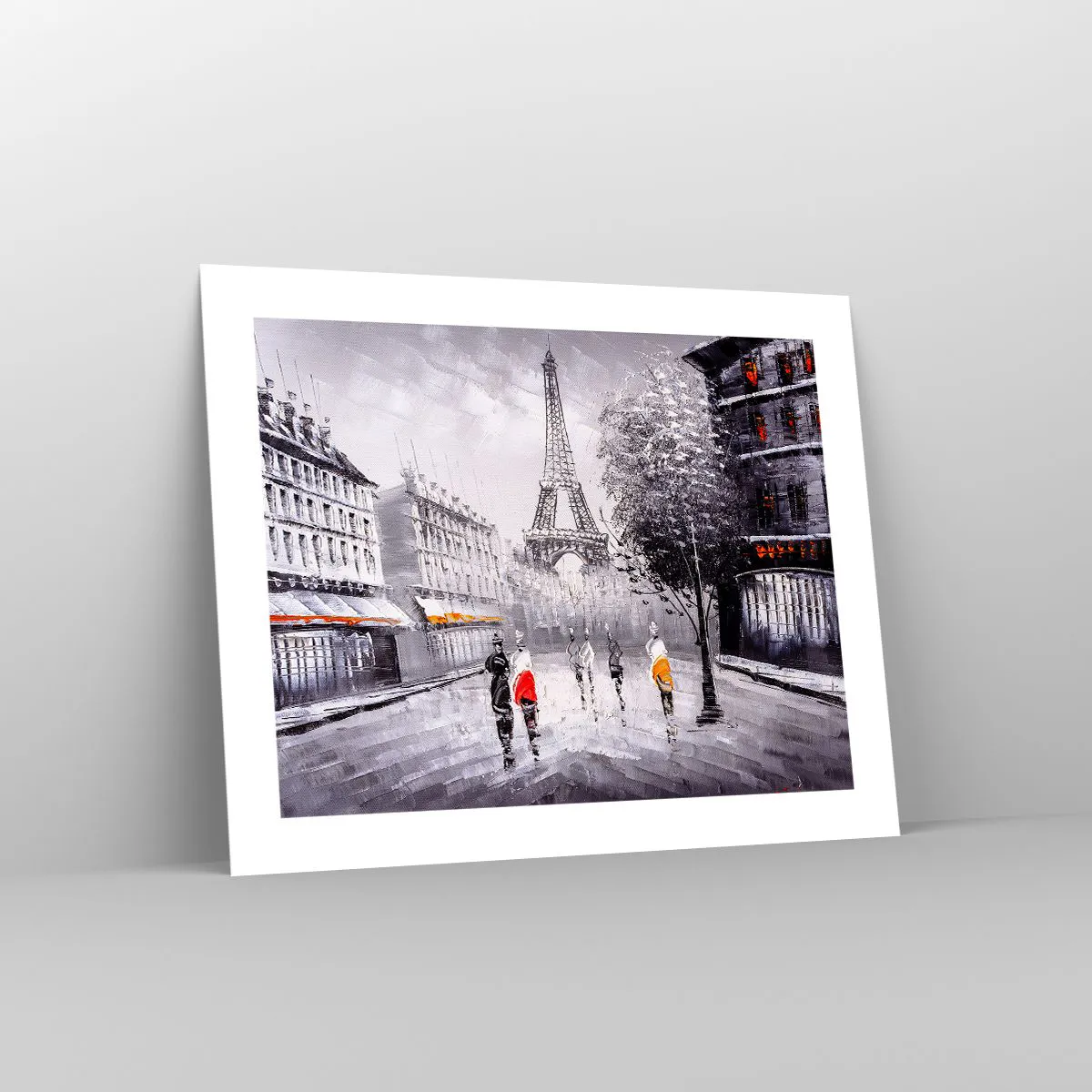 Affiche - Poster - Balade parisienne - 50x40 cm