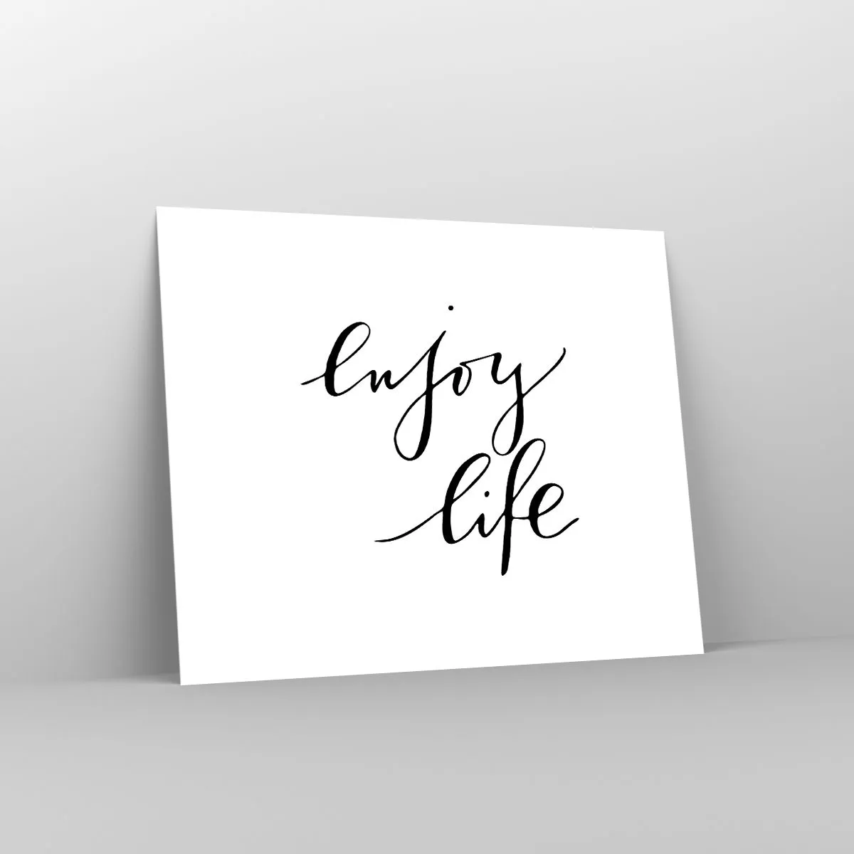 Poster - Niets aan toe te voegen… - 50x40 cm