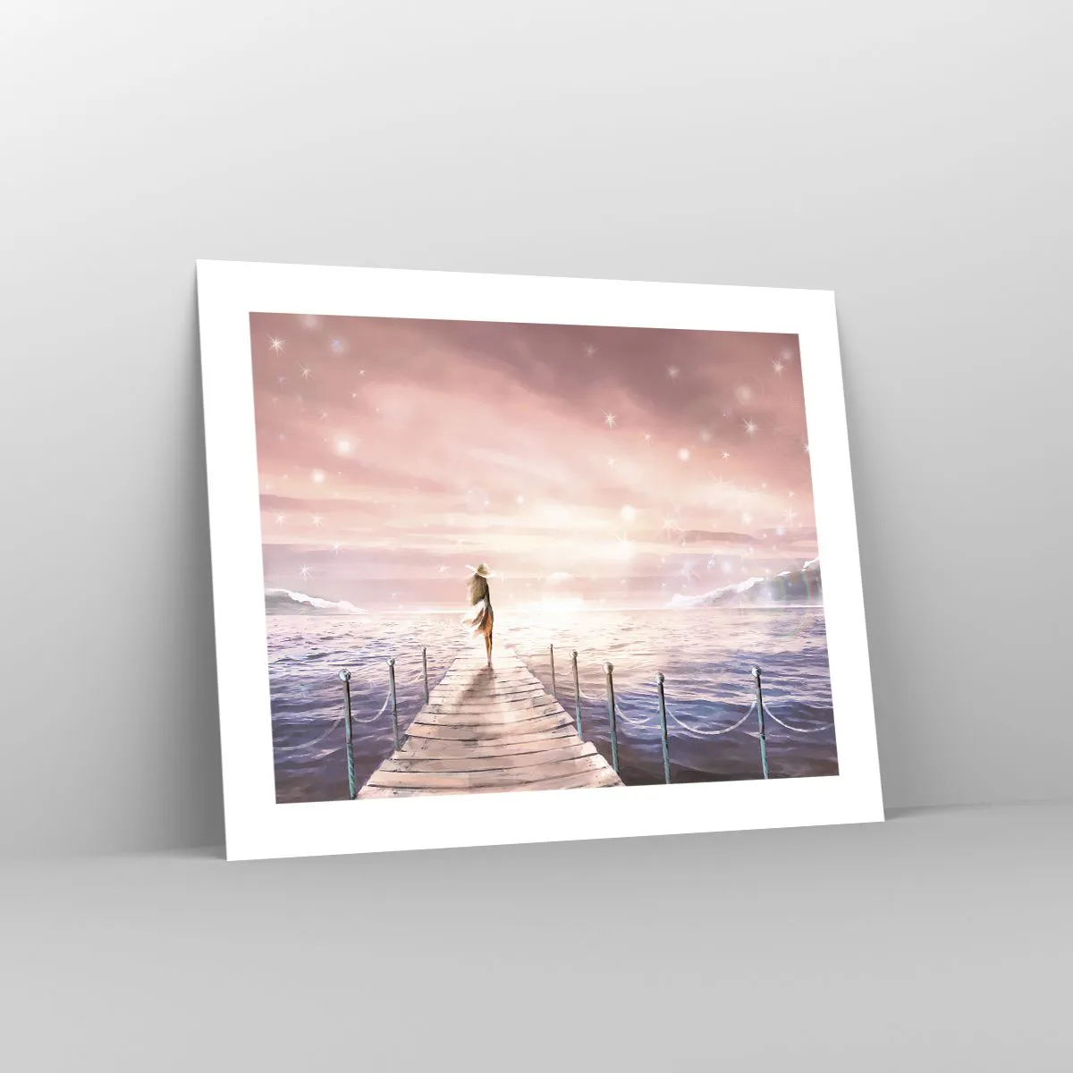 Plakat - W świetle marzenia - 50x40 cm