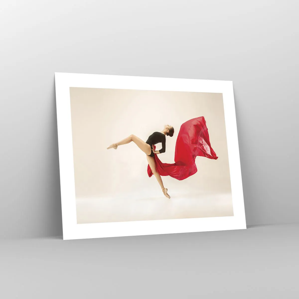 Affiche - Poster - Rouge et noir - 50x40 cm