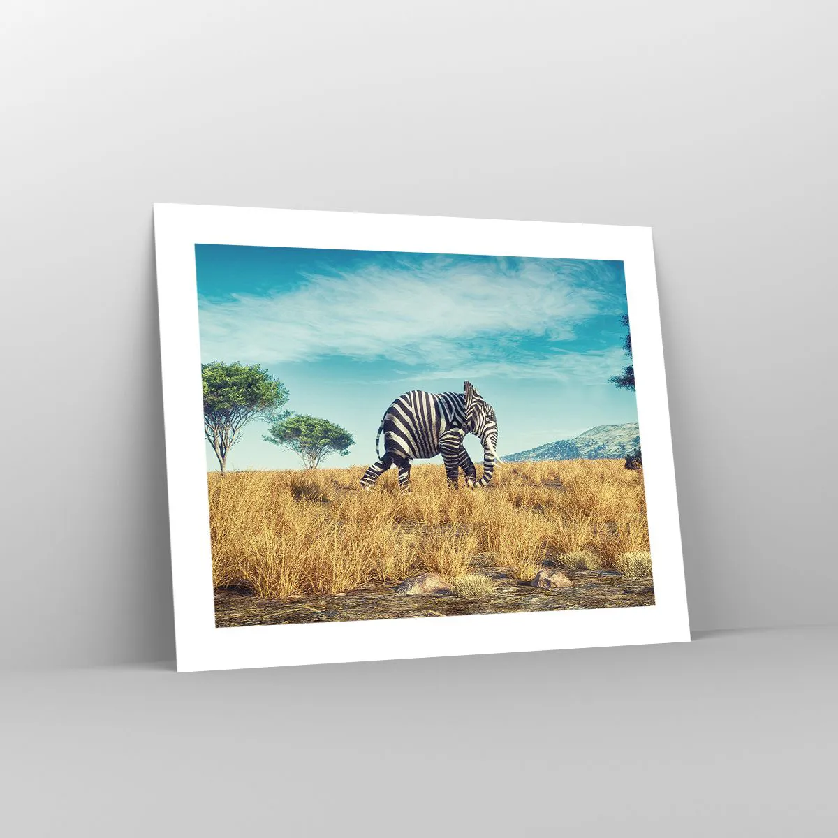 Plagát - Šedá už nie je v móde - 50x40 cm