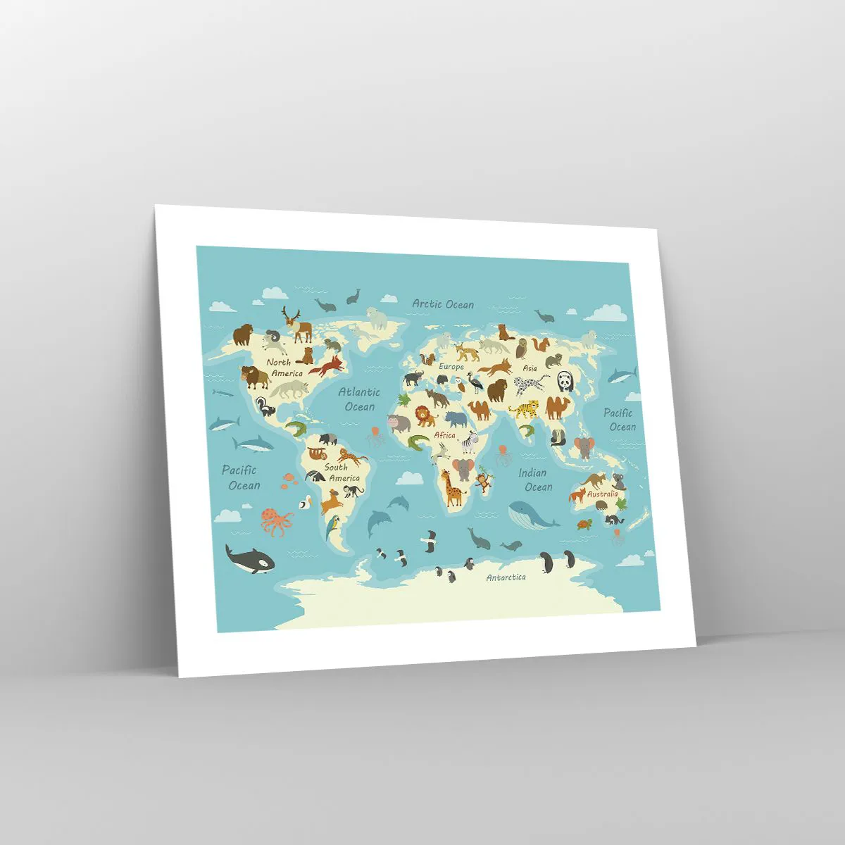 Póster - Buenos vecinos - 50x40 cm