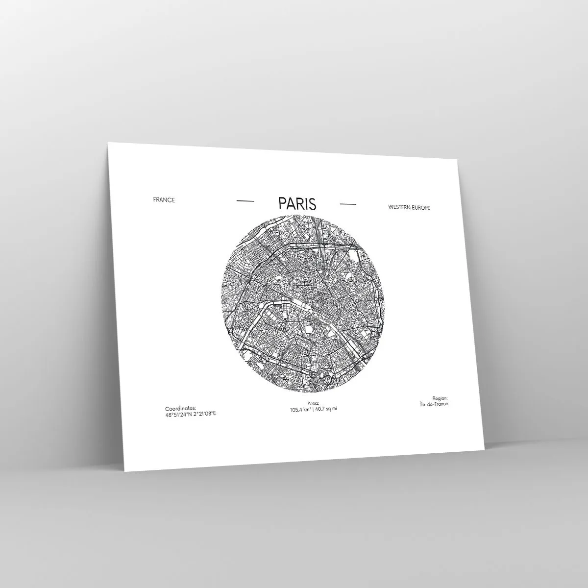 Poster - Anatomia di Parigi - 50x40 cm