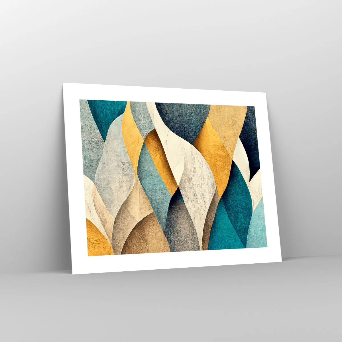 Affiche - Poster - Rythme et vague - 50x40 cm