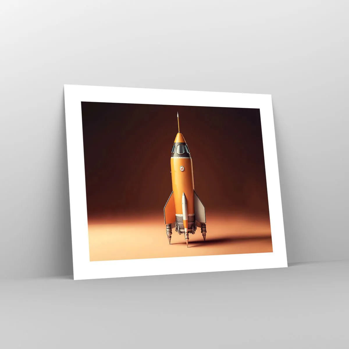 Pôster - Tudo começa com um sonho - 50x40 cm