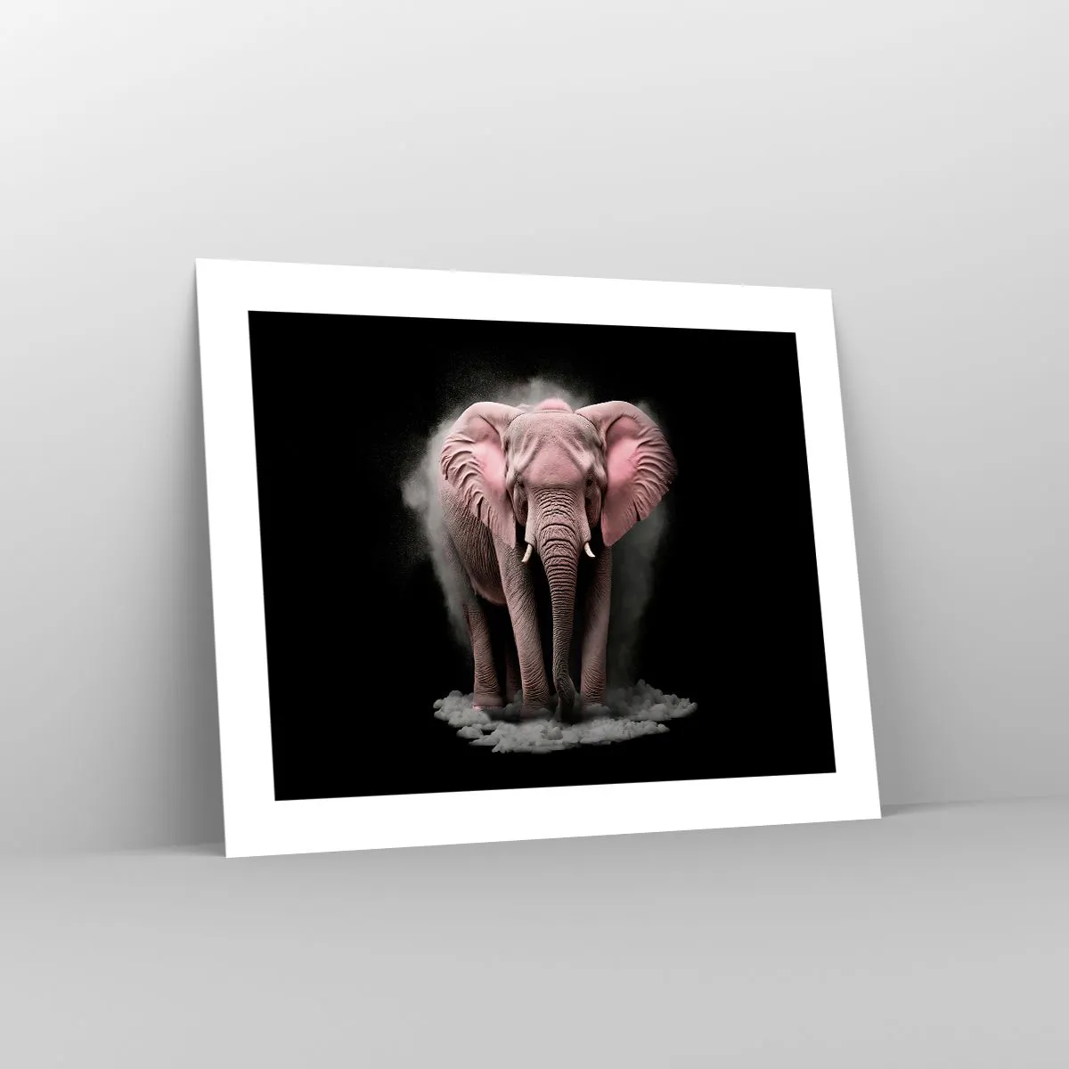 Poszter - Ne gondolj rózsaszín elefántra! - 50x40 cm